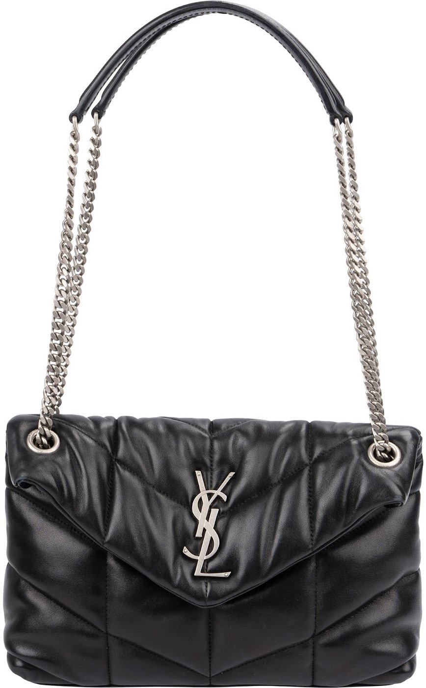 Yves Saint Laurent Quilted Lambskin Loulou Puffer Crossbody Bag