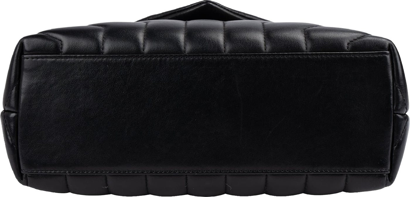 Yves Saint Laurent Quilted Lambskin Loulou Medium Crossbody Bag