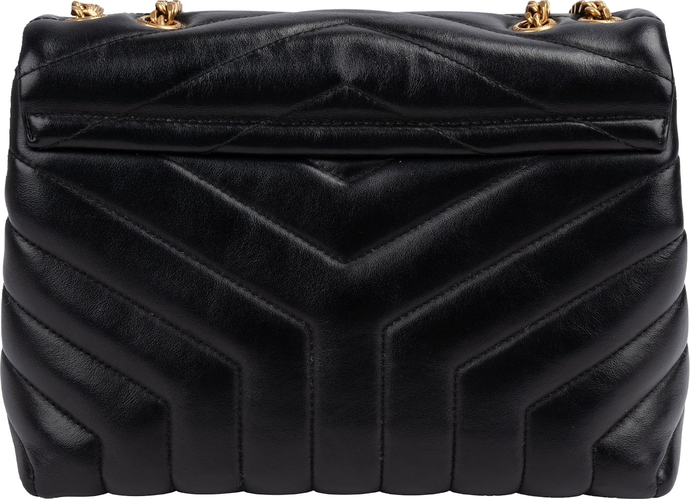 Yves Saint Laurent Quilted Lambskin Loulou Medium Crossbody Bag