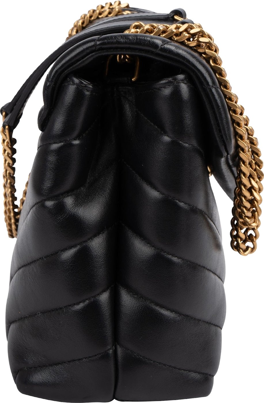 Yves Saint Laurent Quilted Lambskin Loulou Medium Crossbody Bag