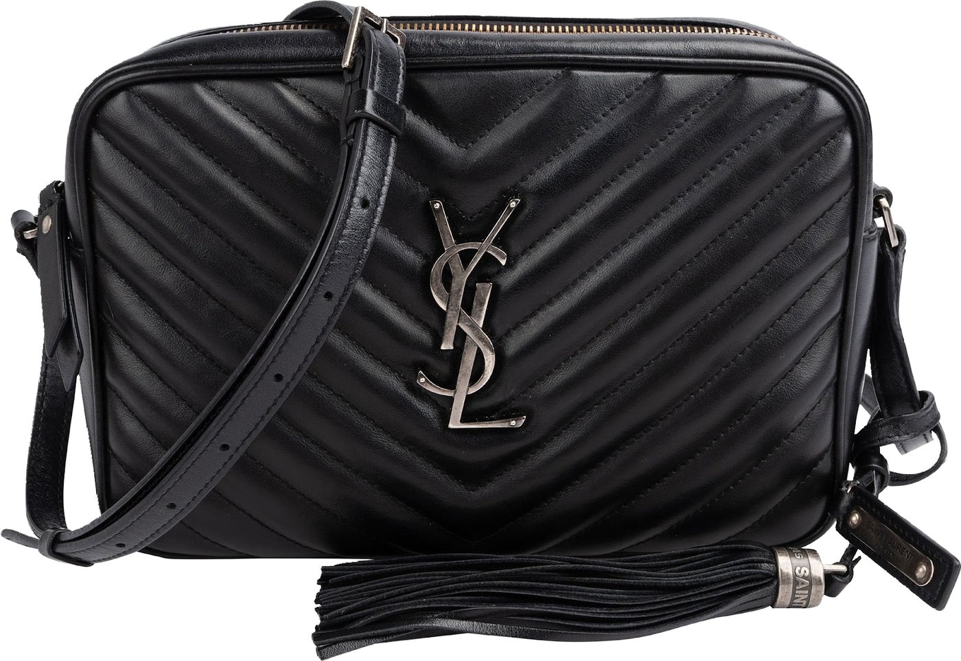 Yves Saint Laurent Quilted Leather Lou Camera Crossbody Bag