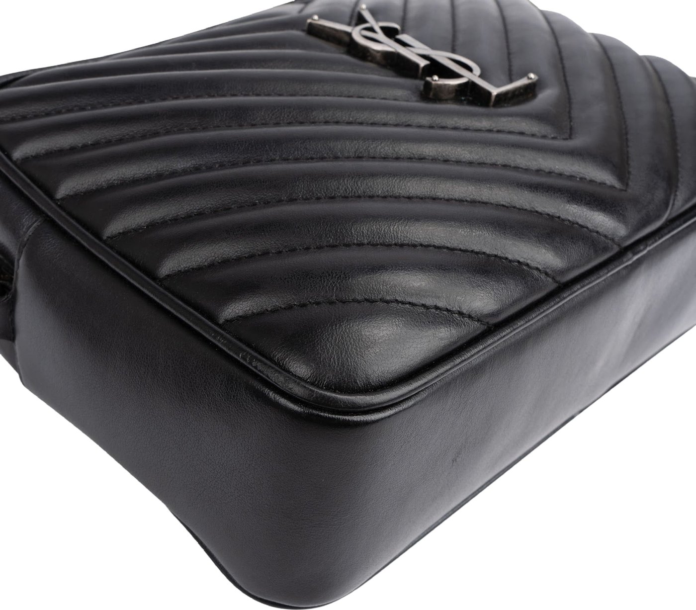 Yves Saint Laurent Quilted Leather Lou Camera Crossbody Bag