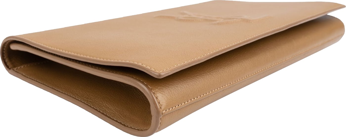 Yves Saint Laurent Grained Calfskin Belle De Jour Clutch