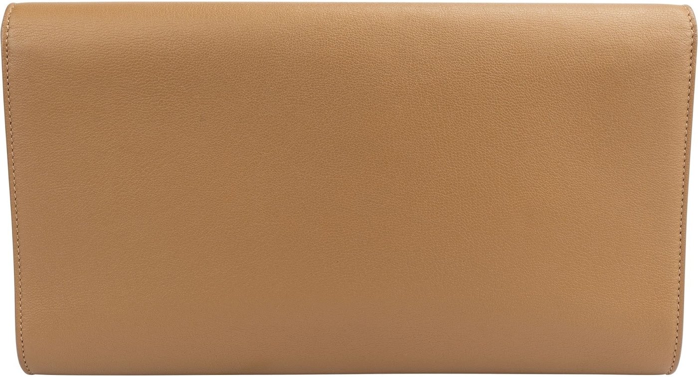 Yves Saint Laurent Grained Calfskin Belle De Jour Clutch