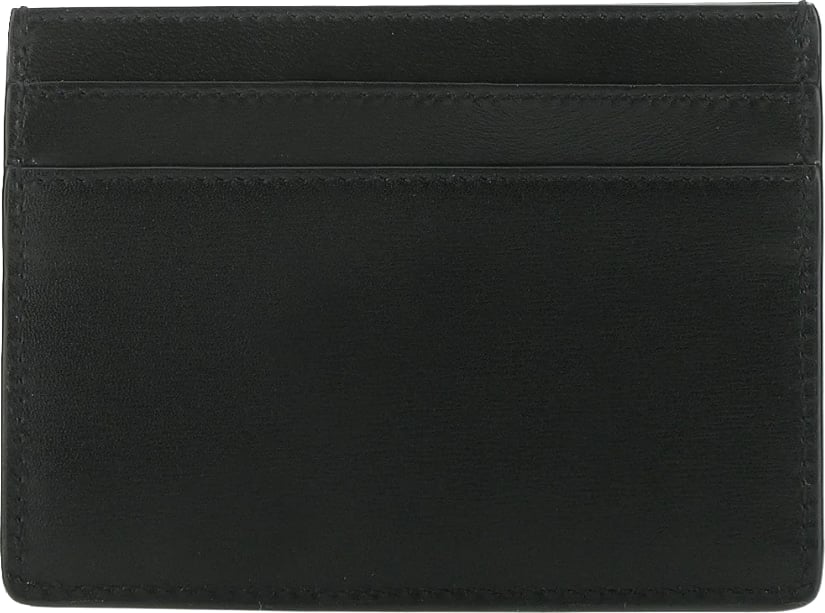 Saint Laurent Monogram Logo Cardholder Wallet Black