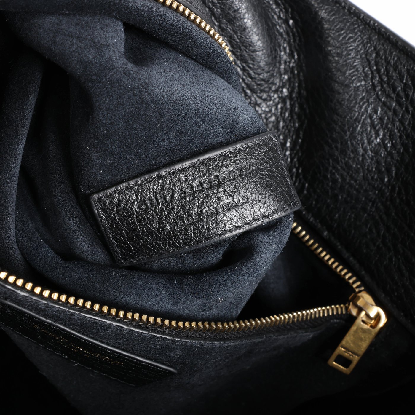 Saint Laurent Paris Le 5 À 7 Bea Leather Shoulder Bag in Black 763435