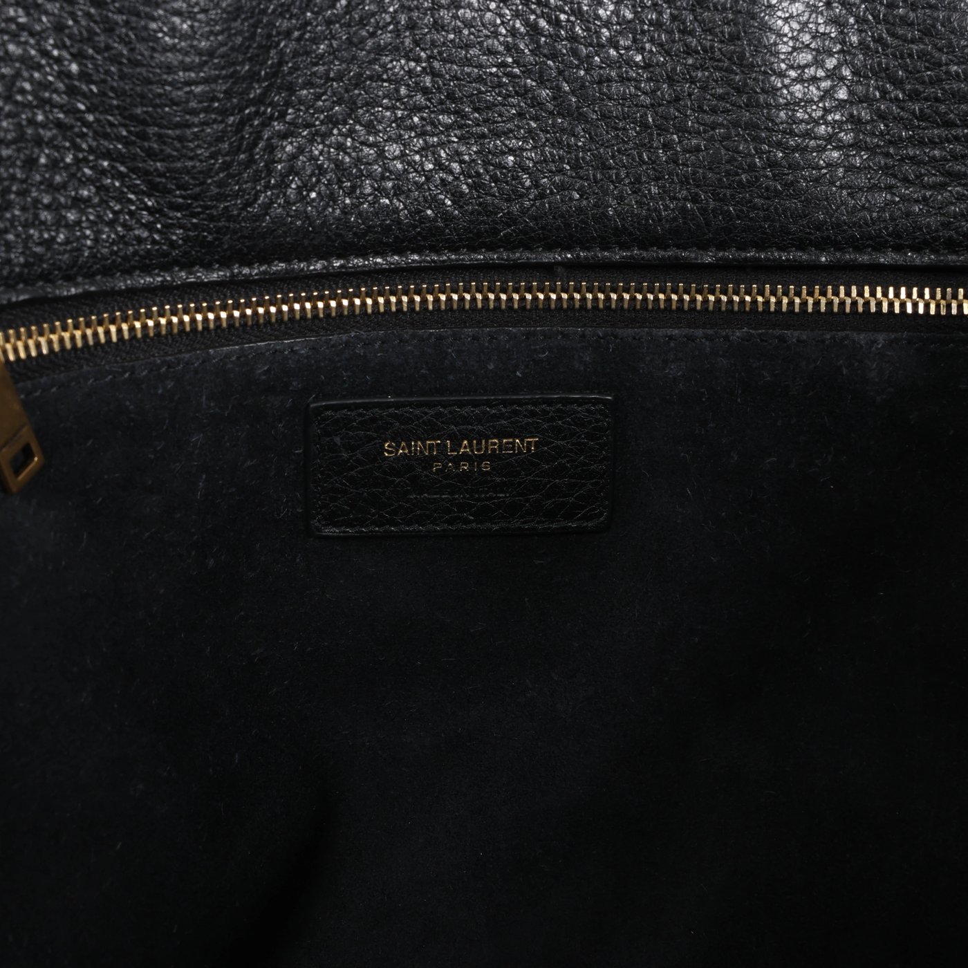 Saint Laurent Paris Le 5 À 7 Bea Leather Shoulder Bag in Black 763435