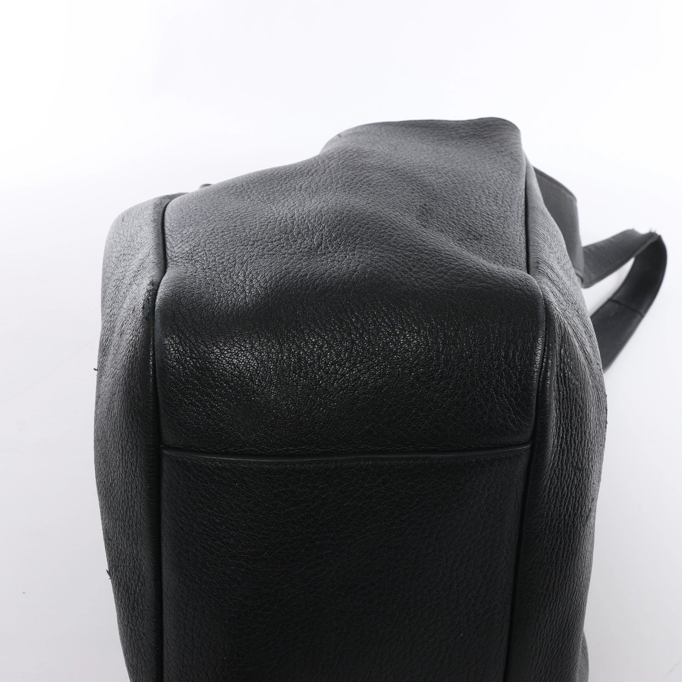 Saint Laurent Paris Le 5 À 7 Bea Leather Shoulder Bag in Black 763435