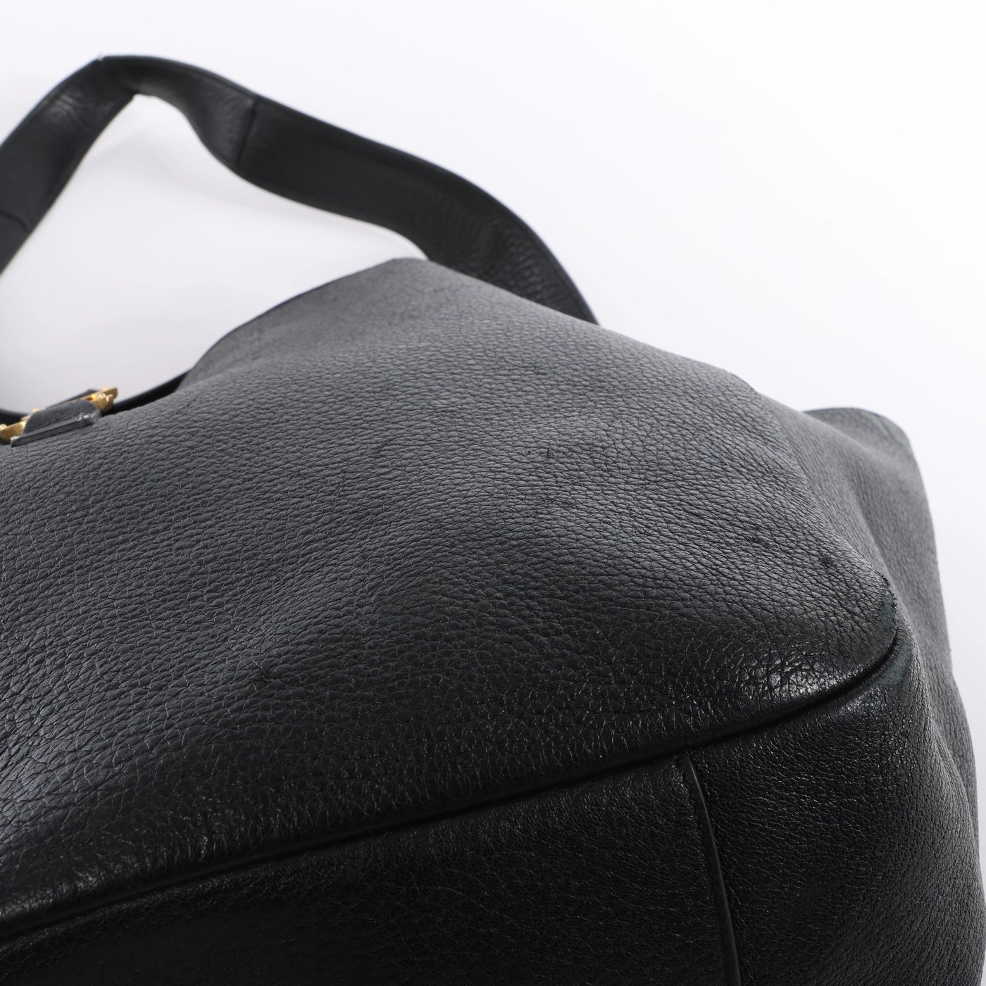 Saint Laurent Paris Le 5 À 7 Bea Leather Shoulder Bag in Black 763435
