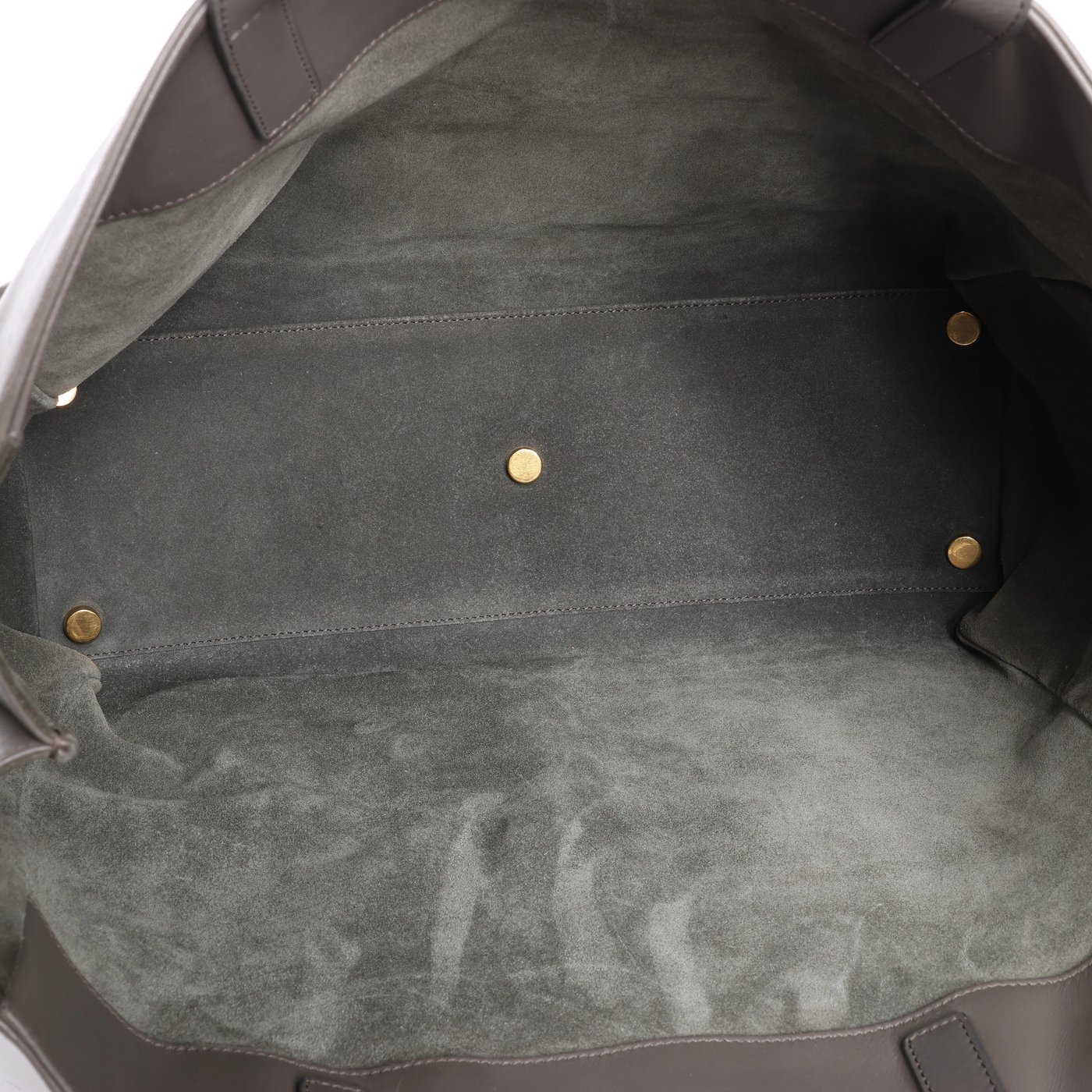 Saint Laurent Paris Vorisse Leather Shoulder Bag in Gray 314252
