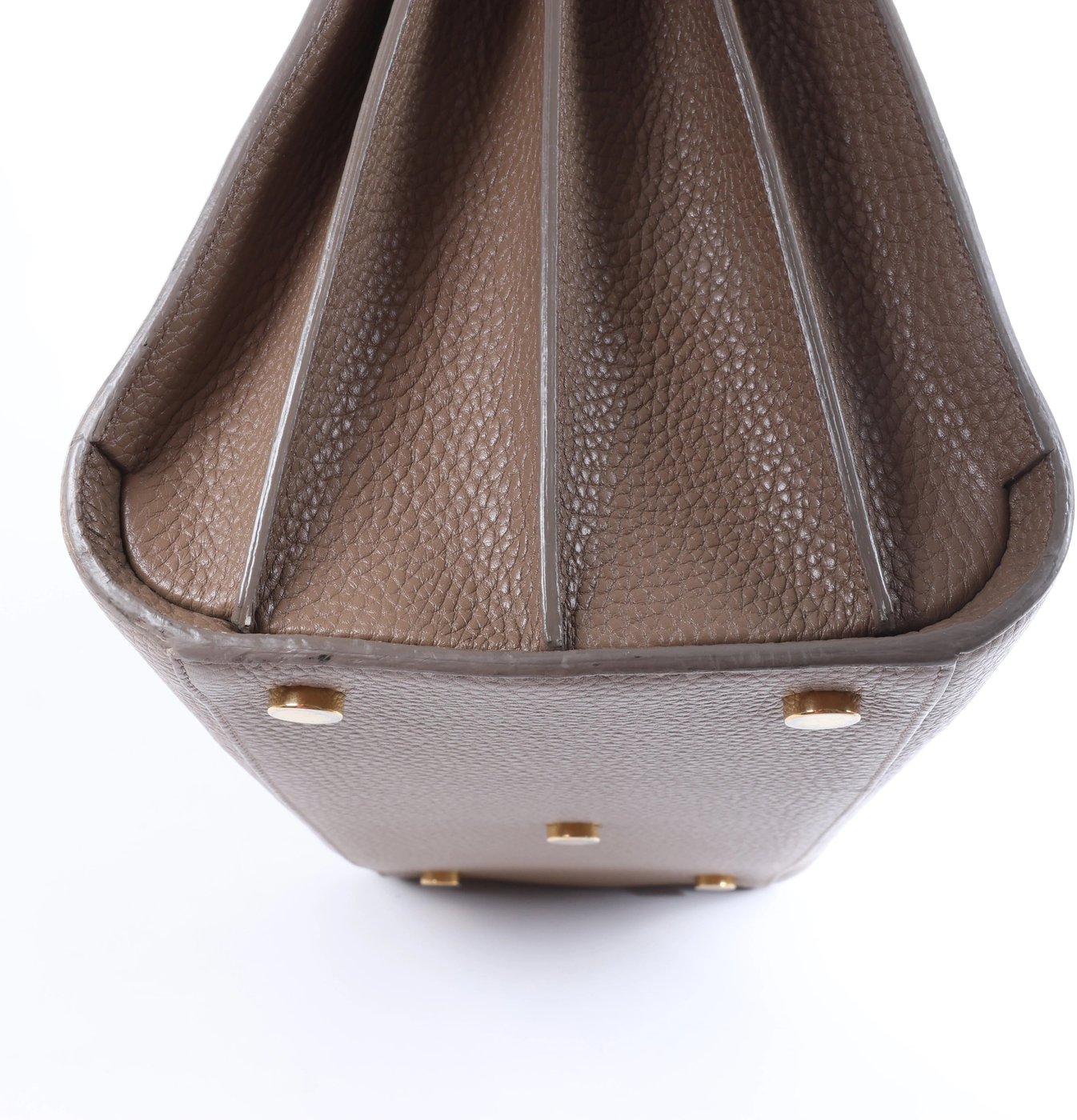 Saint Laurent Paris Sac de Jour Leather Handbag in Brown