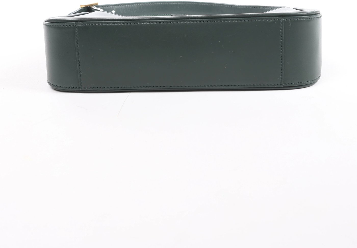 Saint Laurent Paris Le 5 a 7 Leather Shoulder Bag in Green 657228