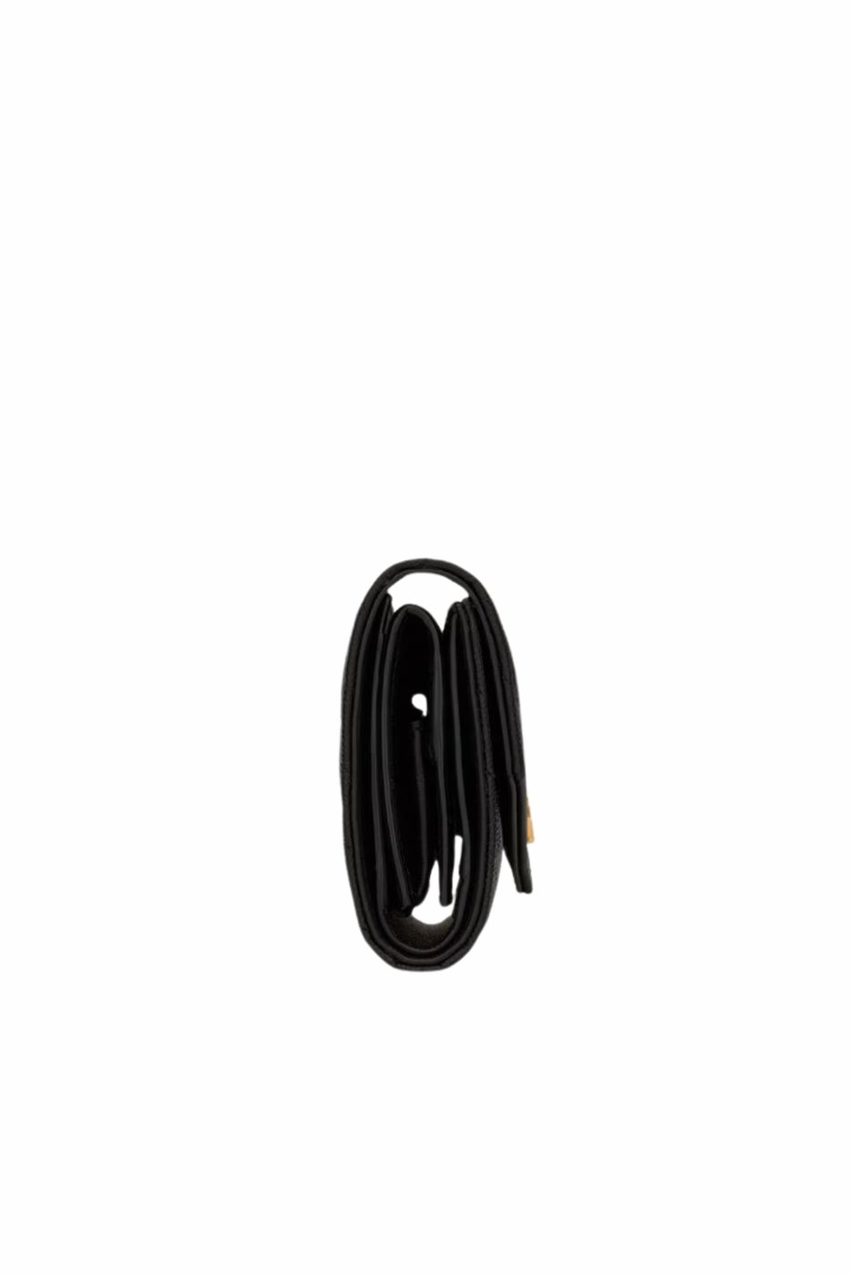 Saint Laurent Cassandre Matelasse Multi-Folded Wallet In Grain De Poudre Leather