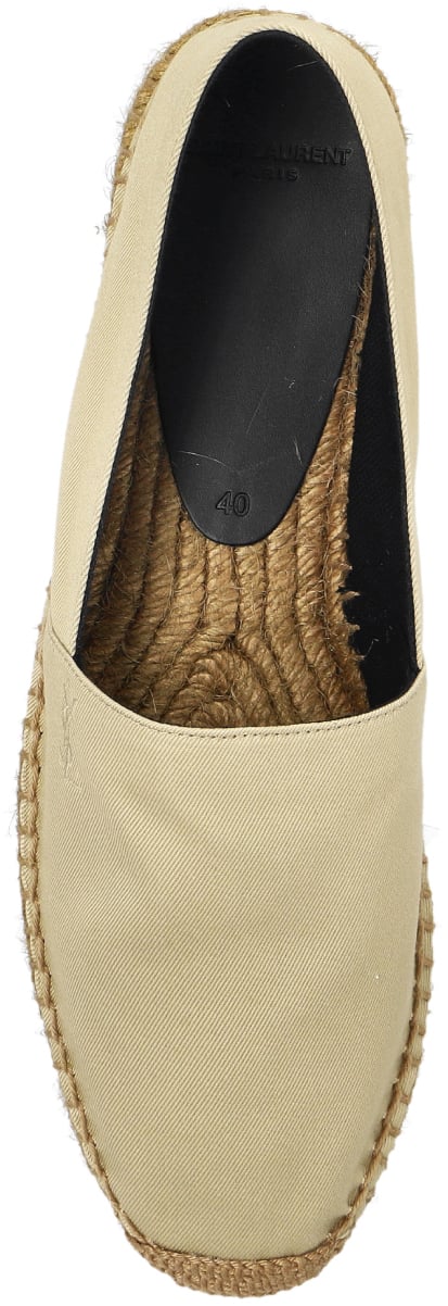 Cassandre Ysl Logo Espadrilles