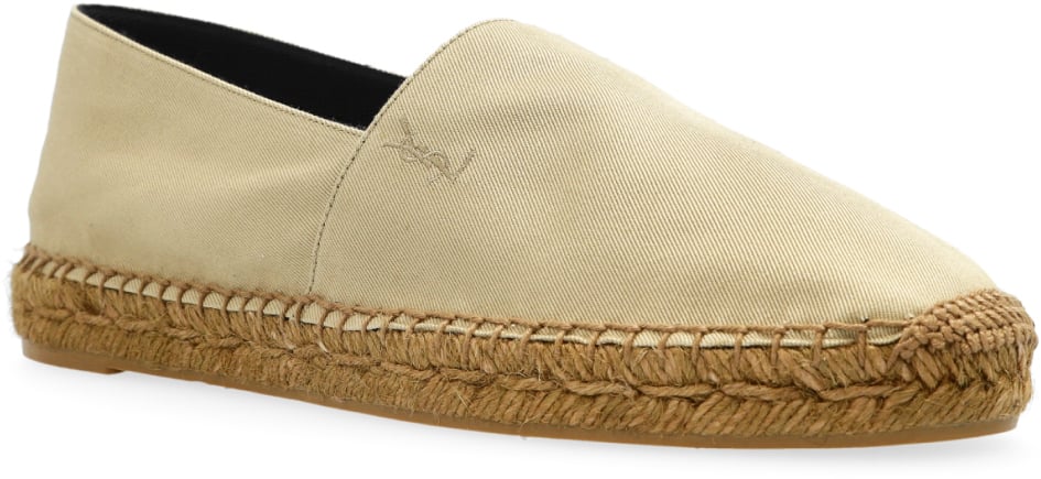 Cassandre Ysl Logo Espadrilles