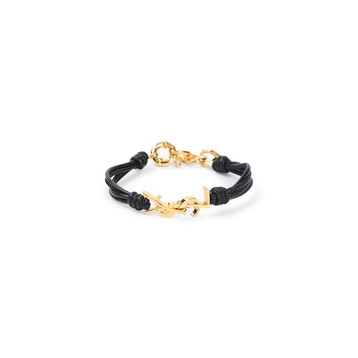 Saint Laurent Multi-Strand Cassandre Bracelet