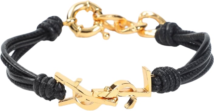 Saint Laurent Multi-Strand Cassandre Bracelet