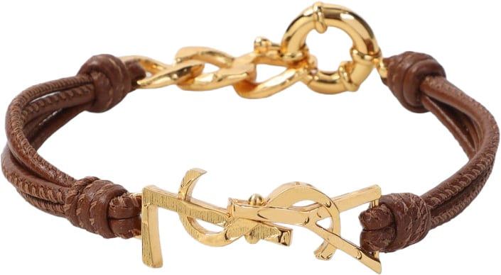 Saint Laurent Multi-Strand Cassandre Bracelet