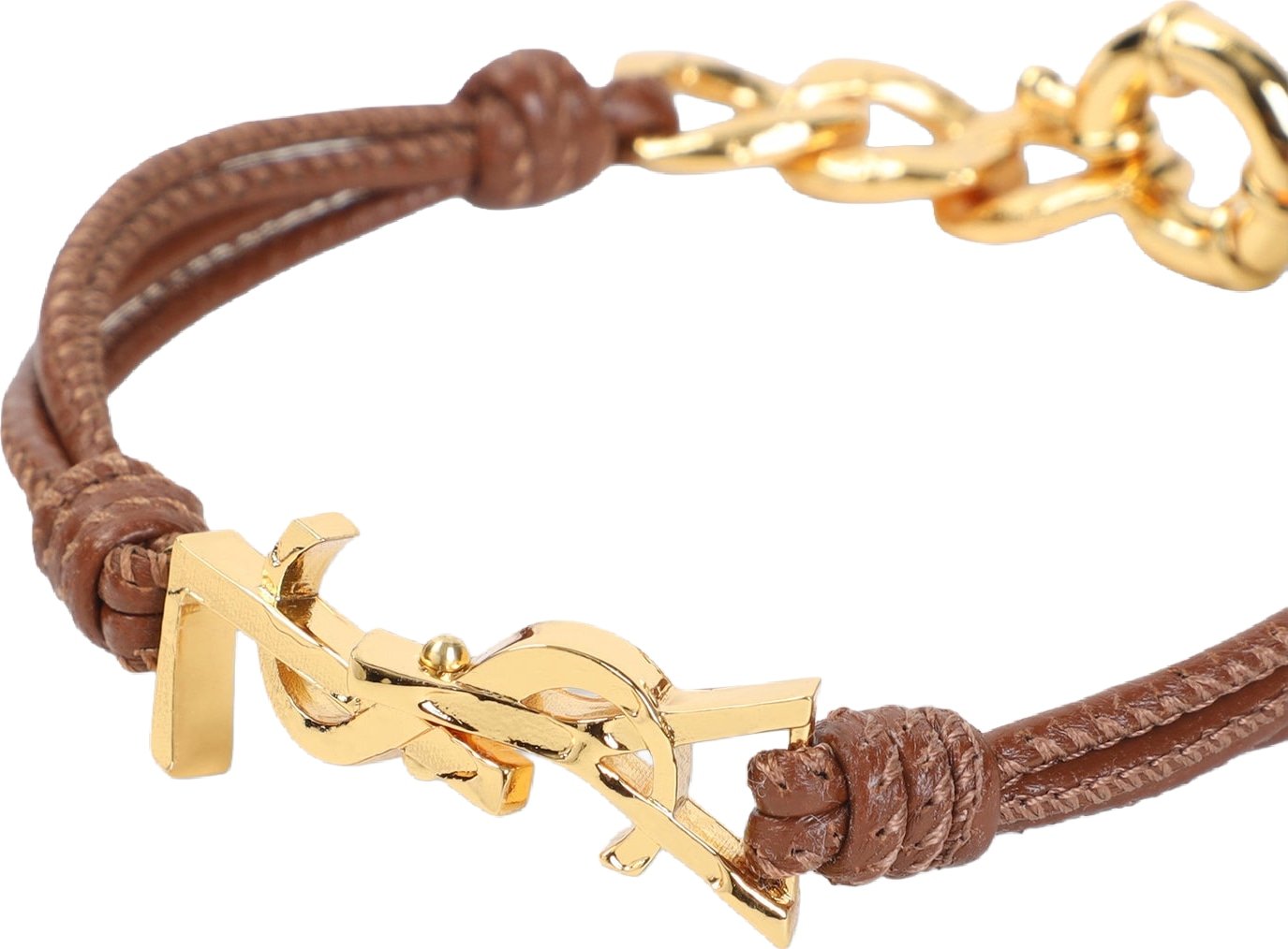Saint Laurent Multi-Strand Cassandre Bracelet