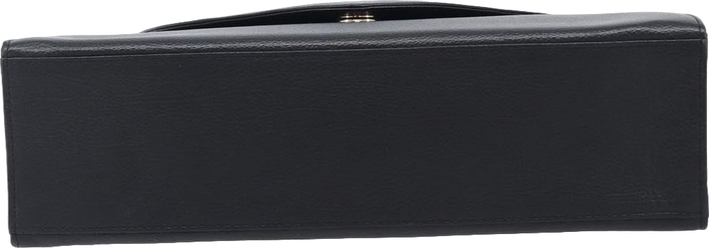 Saint Laurent Vintage Flap Top Handle Bag Caviar Leather