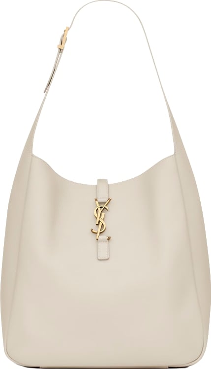 Saint Laurent Le 5 À 7 Soft Large - White