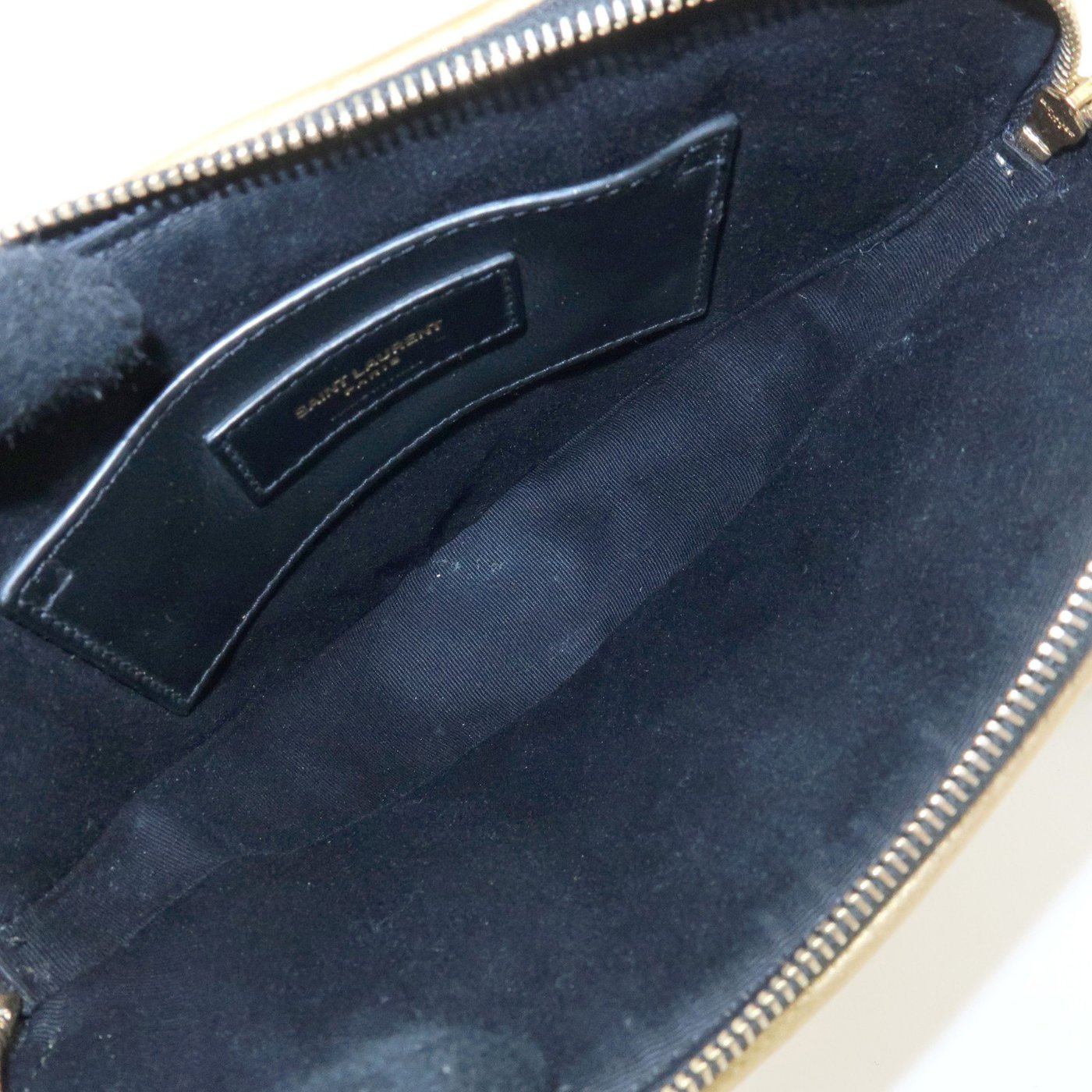Saint Laurent Love Heart Tassel Chain Leather Small