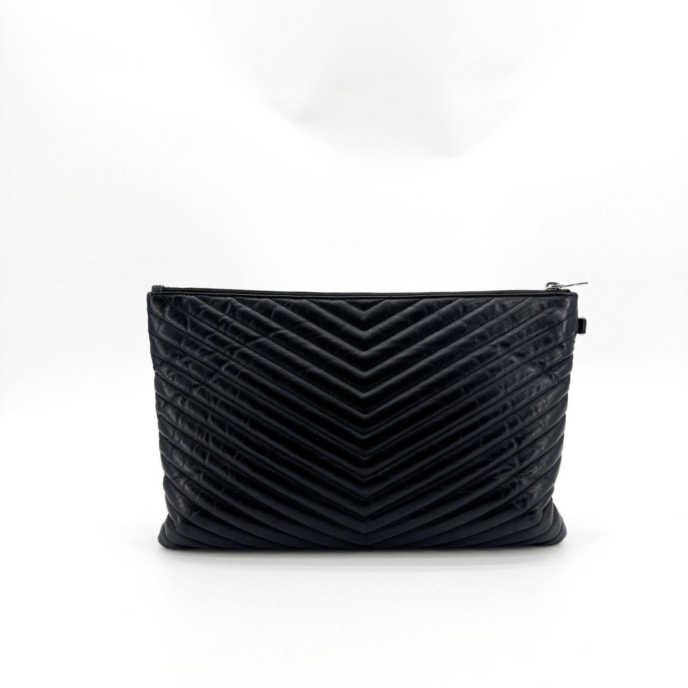 Saint Laurent Classic Monogram Clutch Leather Long