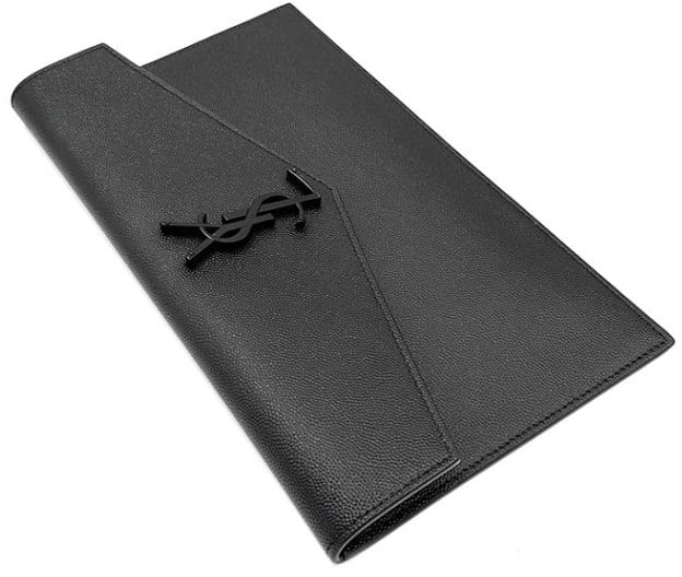 Saint Laurent Uptown Flap Leather Long