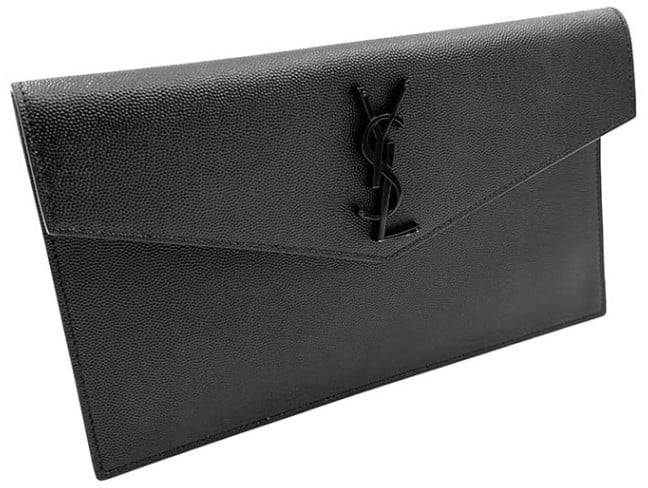 Saint Laurent Uptown Flap Leather Long