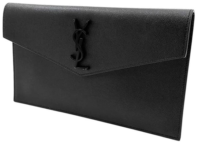 Saint Laurent Uptown Flap Leather Long