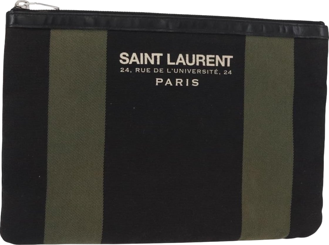 Saint Laurent Beach Zip Canvas Medium