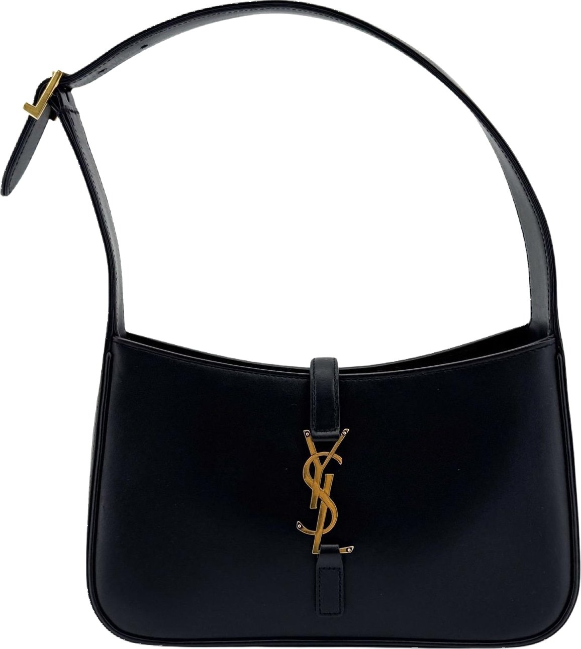 Saint Laurent Le 5 a 7 Hobo Leather Small