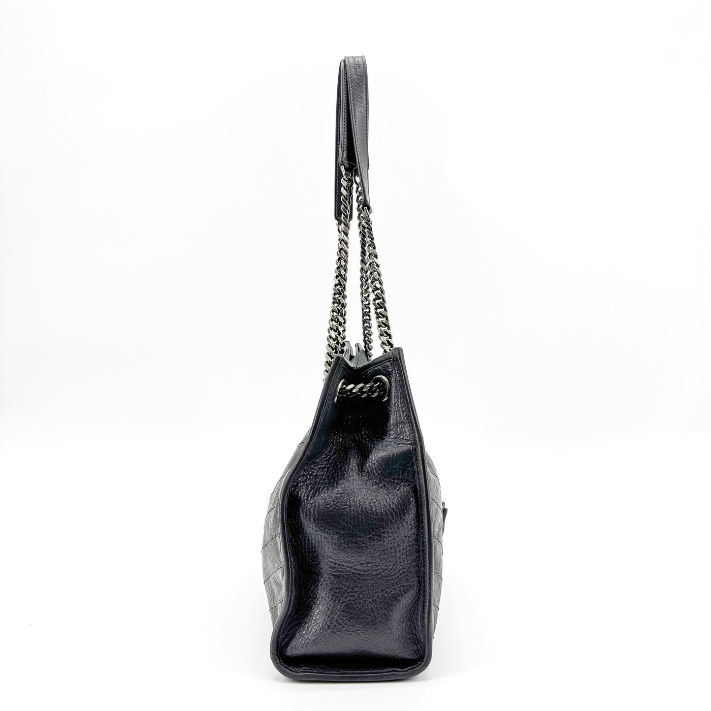 Saint Laurent Niki Shopping Matelasse Chevron Leather Medium