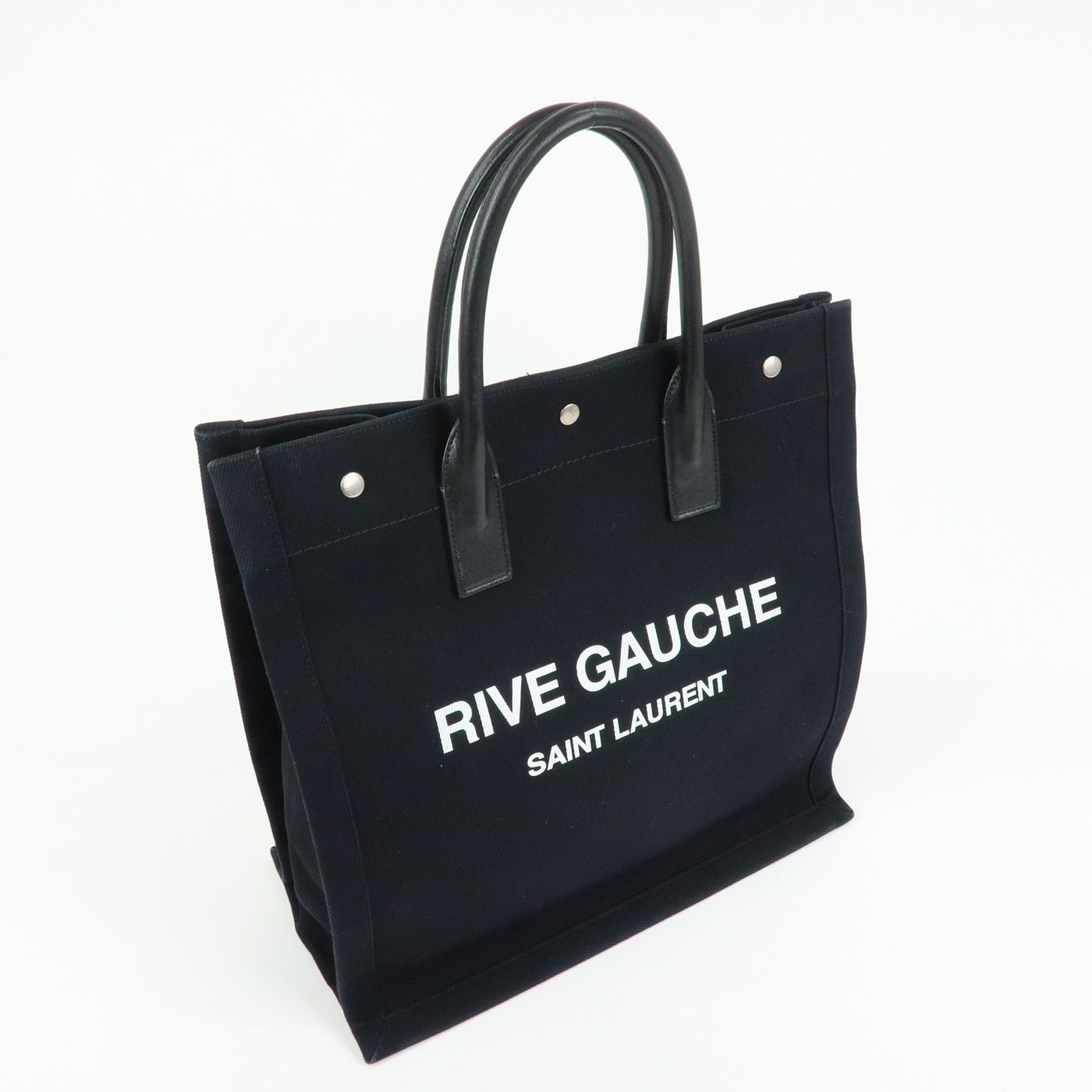 Saint Laurent Rive Gauche Shopper Canvas Tall