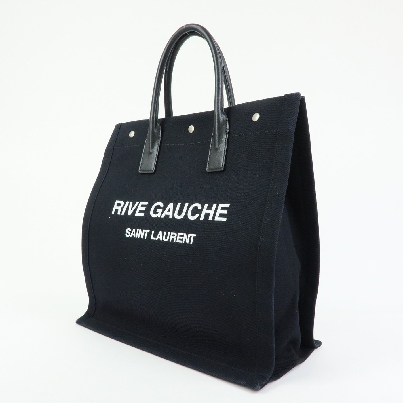 Saint Laurent Rive Gauche Shopper Canvas Tall