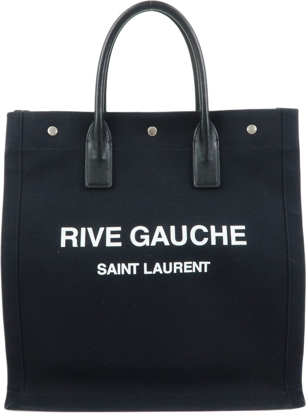Saint Laurent Rive Gauche Shopper Canvas Tall