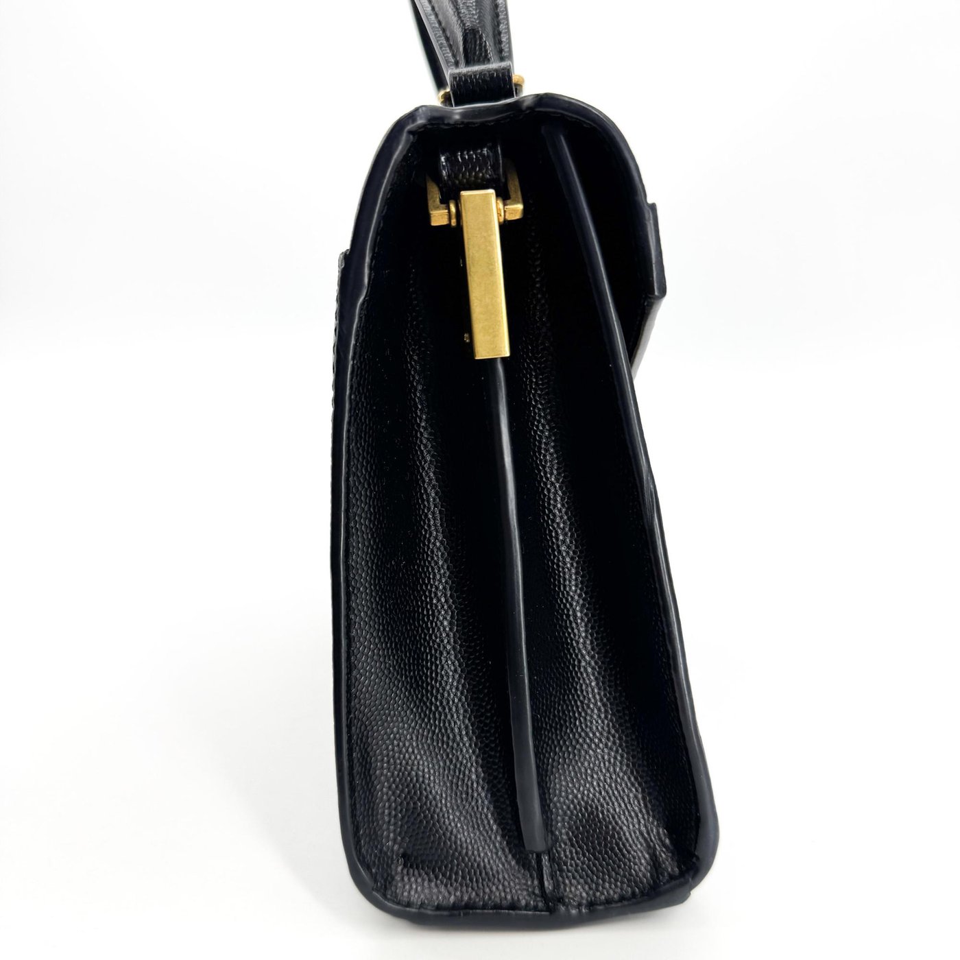Saint Laurent Cassandra Leather Small
