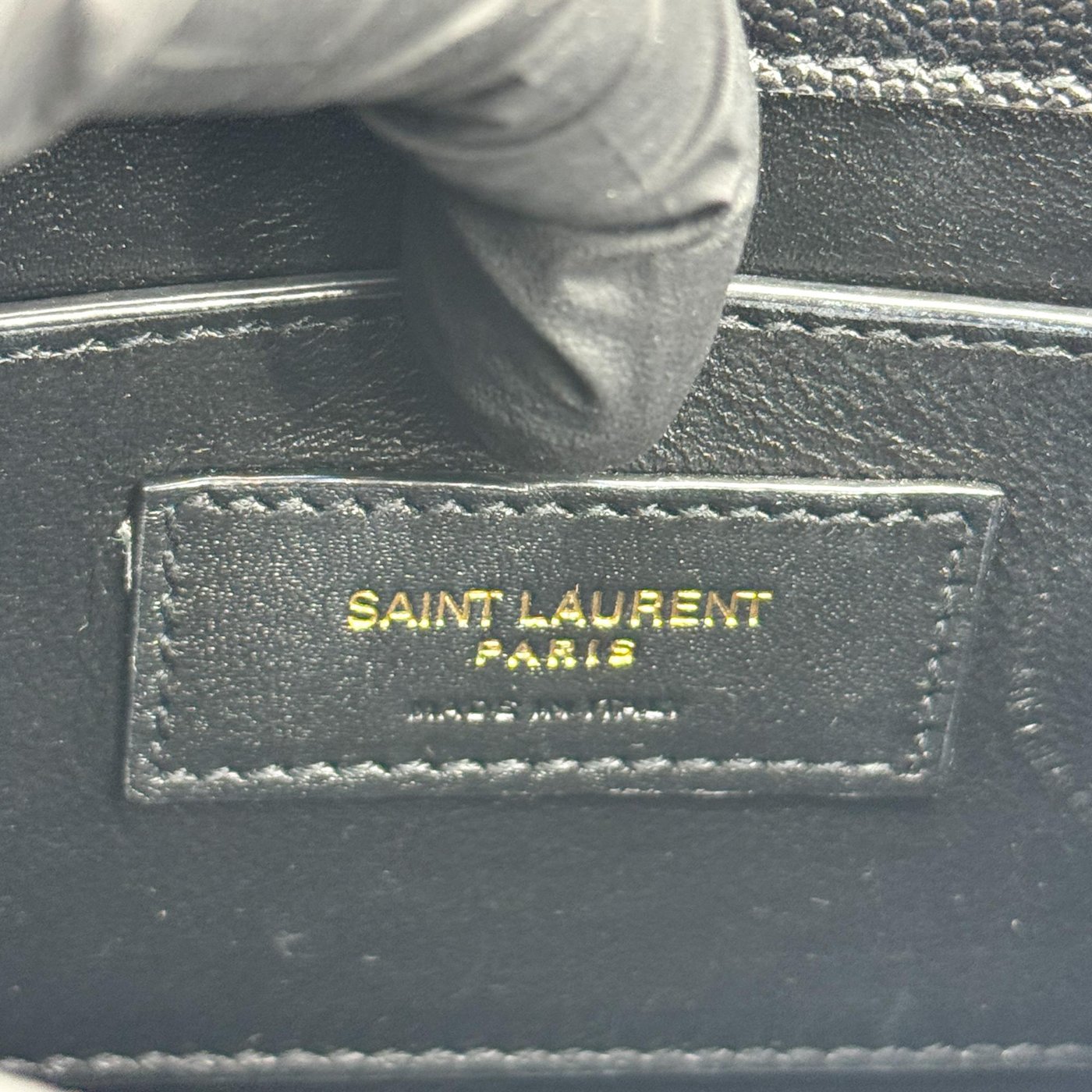 Saint Laurent Cassandra Leather Small