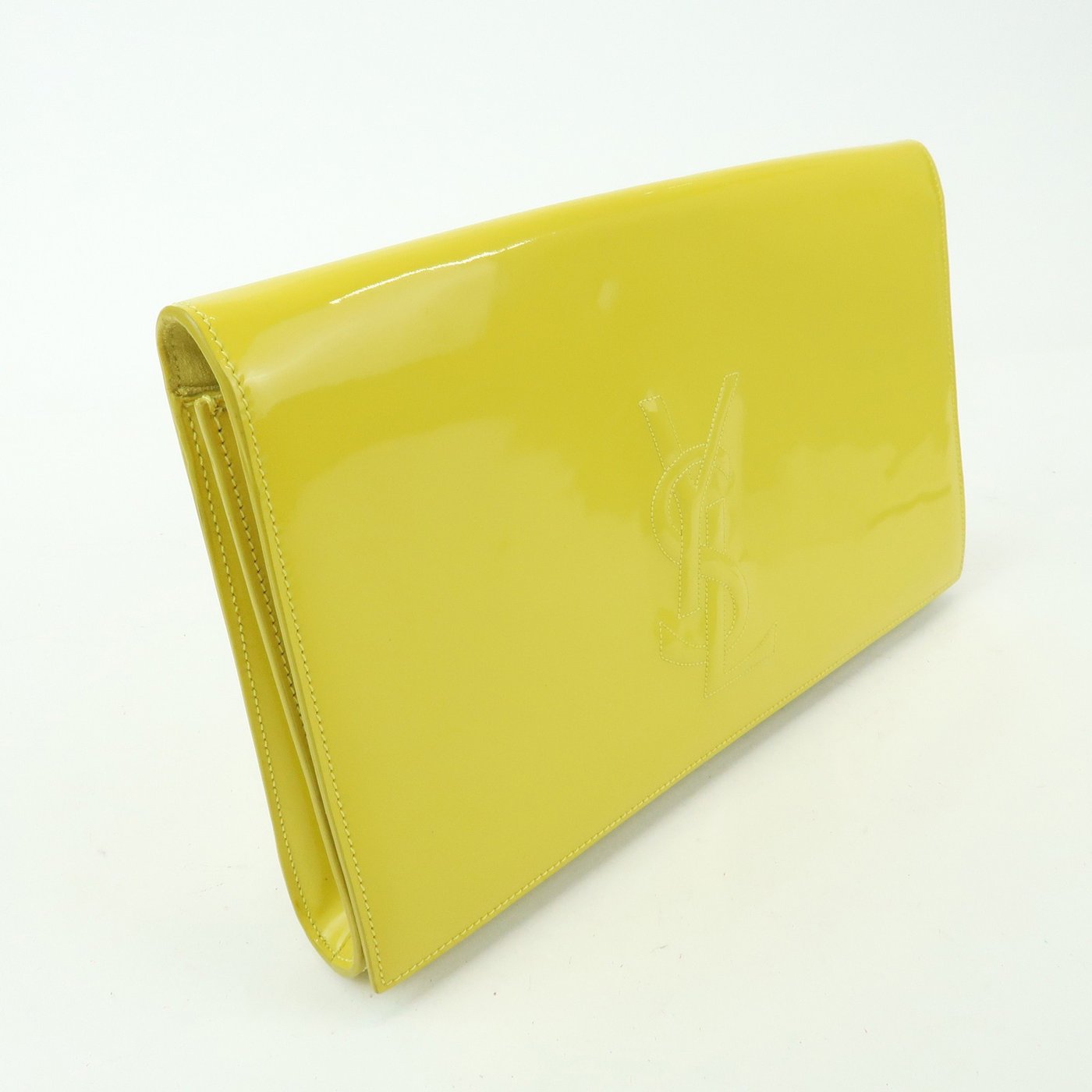 Saint Laurent Belle de Jour Clutch Patent Large