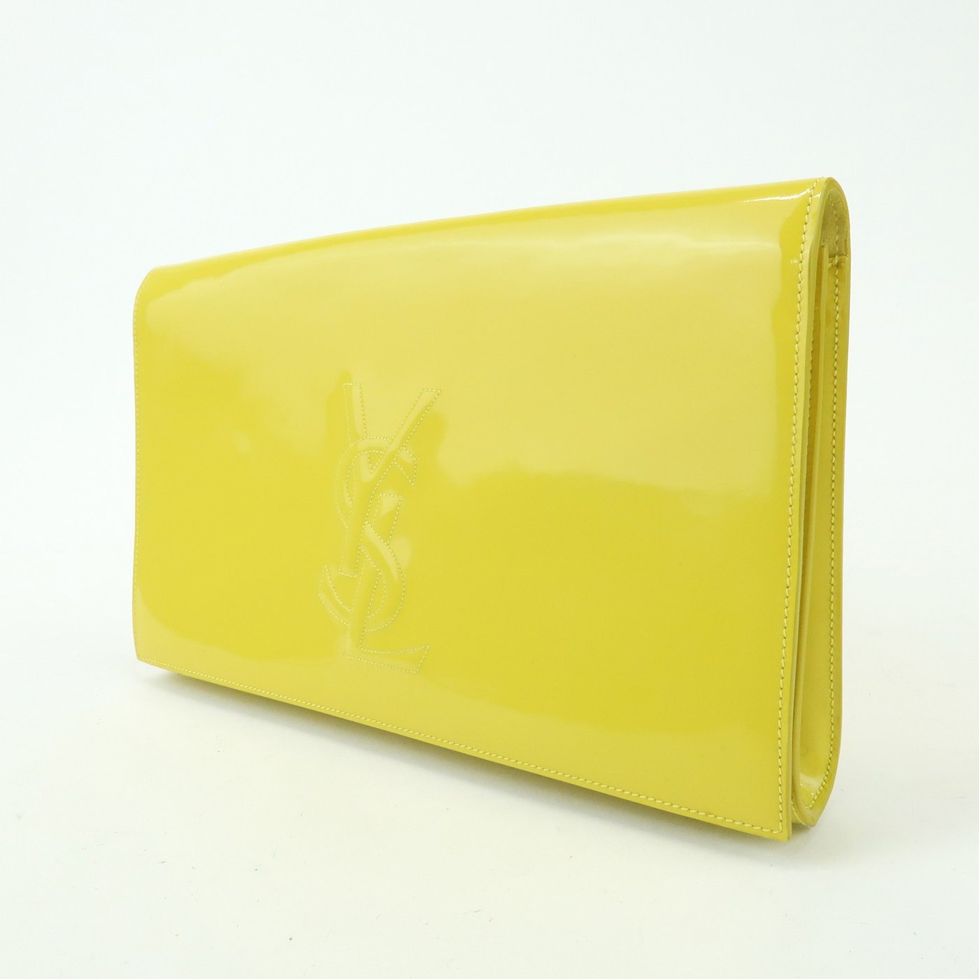Saint Laurent Belle de Jour Clutch Patent Large