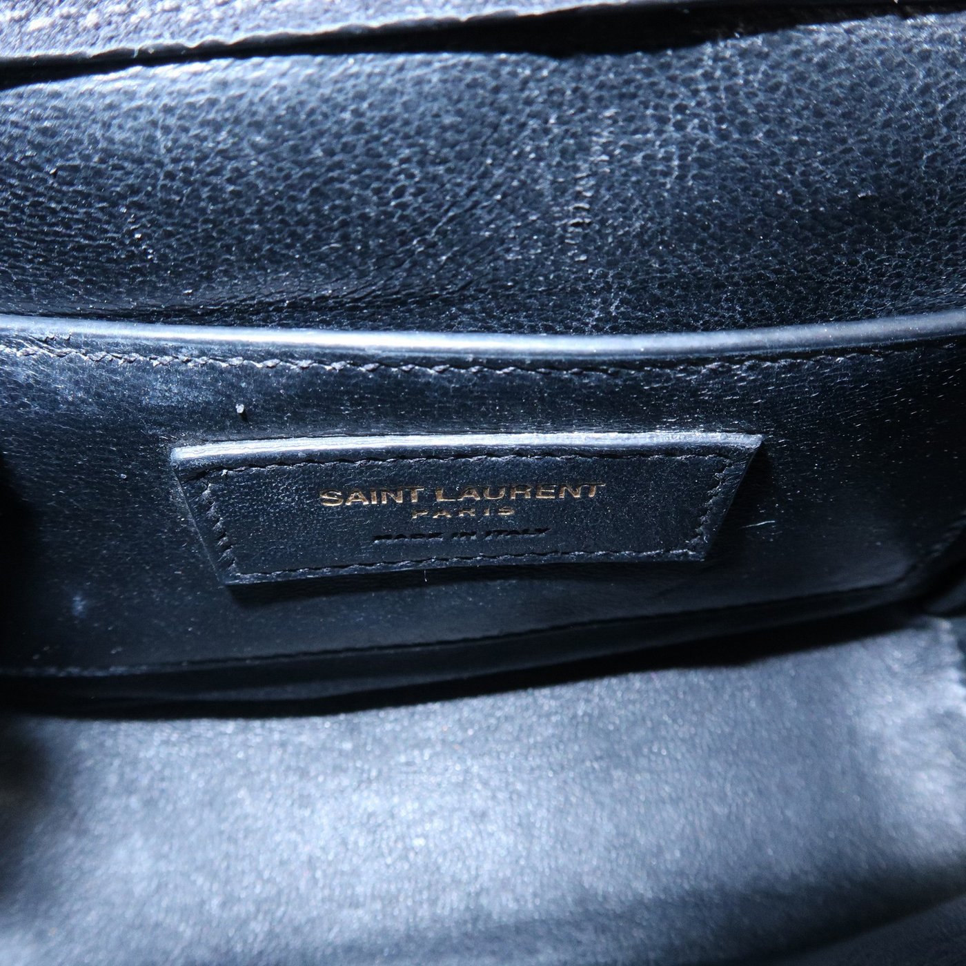 Saint Laurent Vicky Vertical Quilted Leather Medium