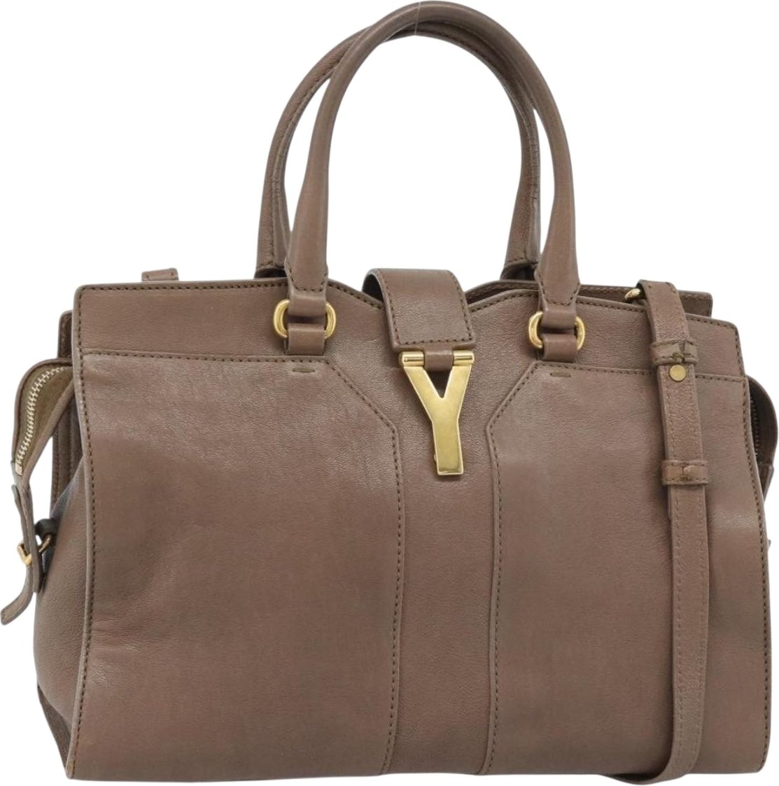 Saint Laurent Chyc Cabas Leather Medium