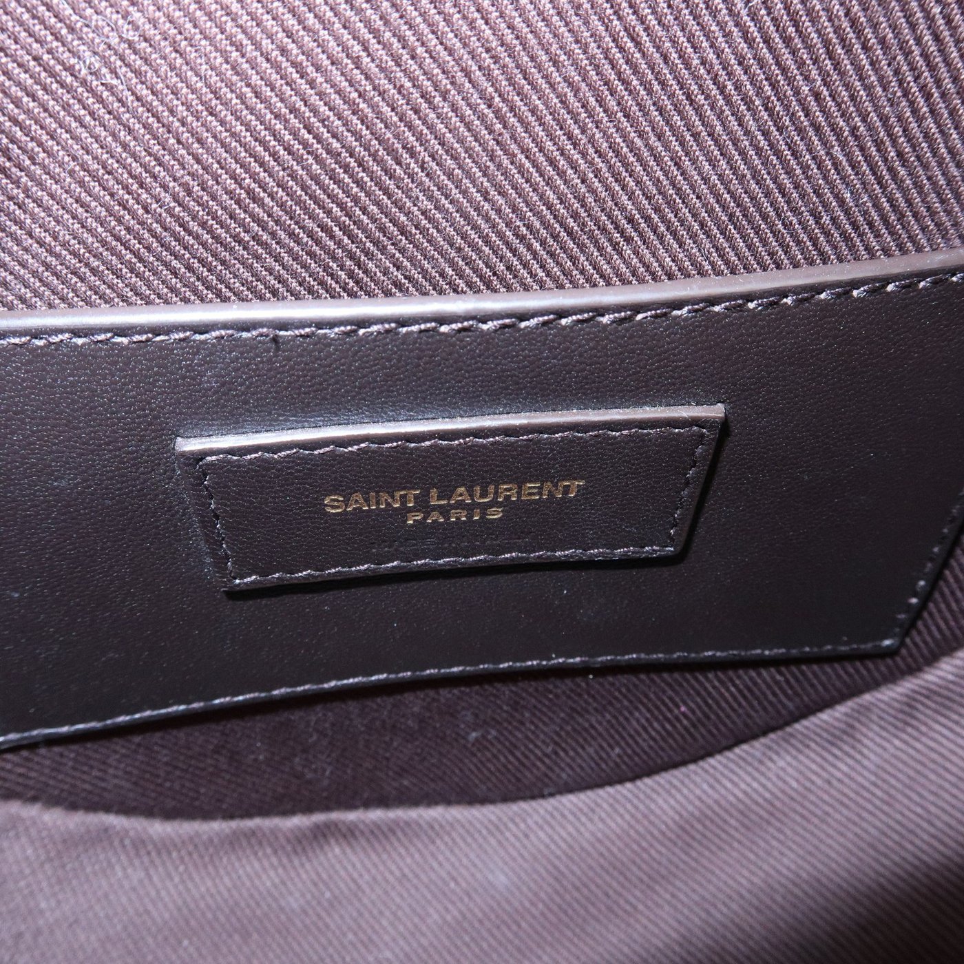 Saint Laurent Le Monogramme Coeur Monogram All Over Coated Canvas and Leather