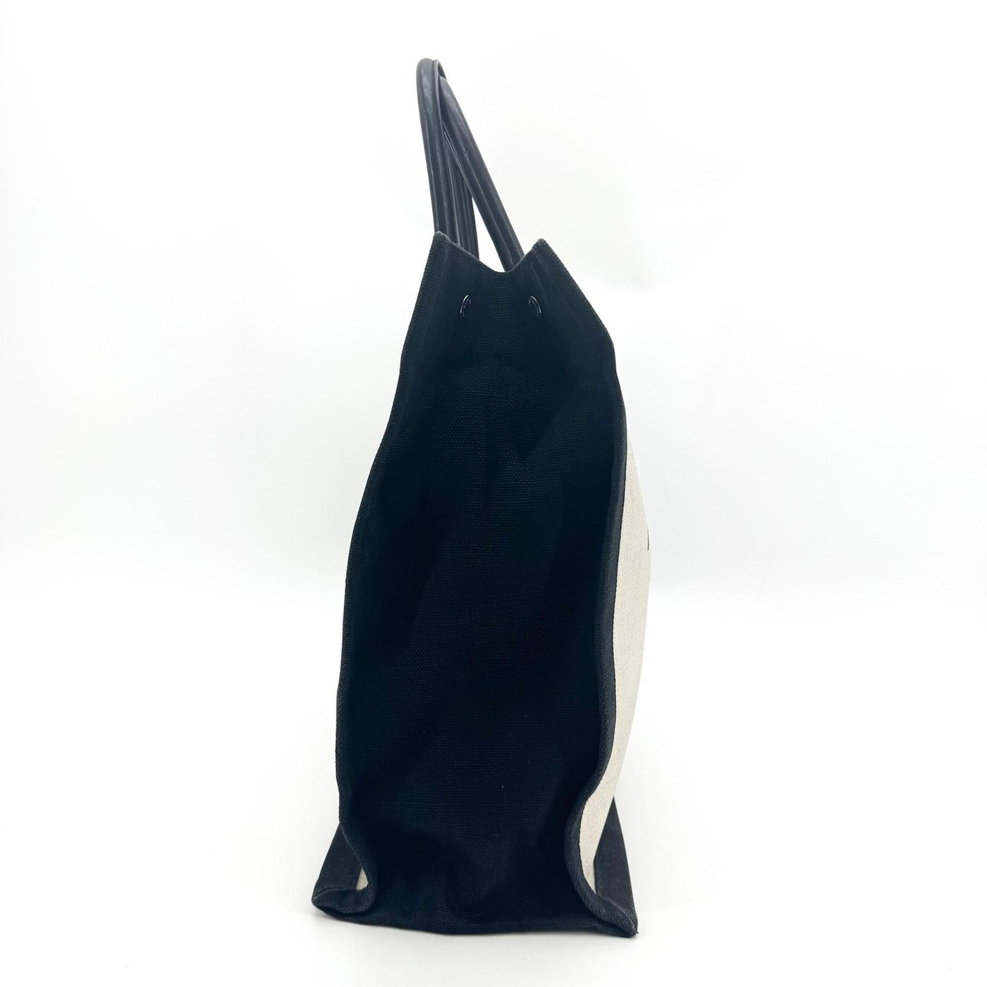 Saint Laurent Rive Gauche Shopper Canvas Tall