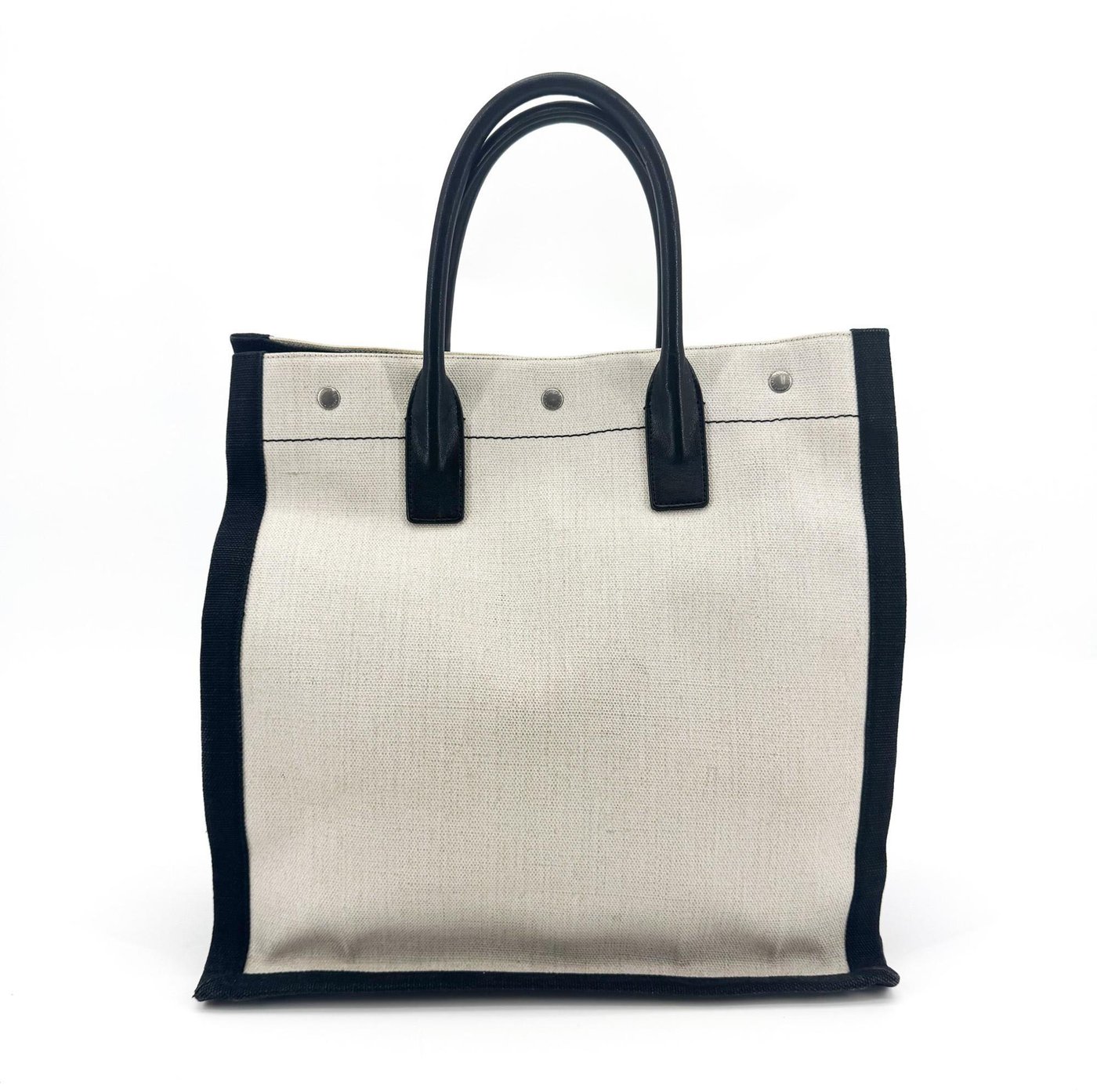 Saint Laurent Rive Gauche Shopper Canvas Tall