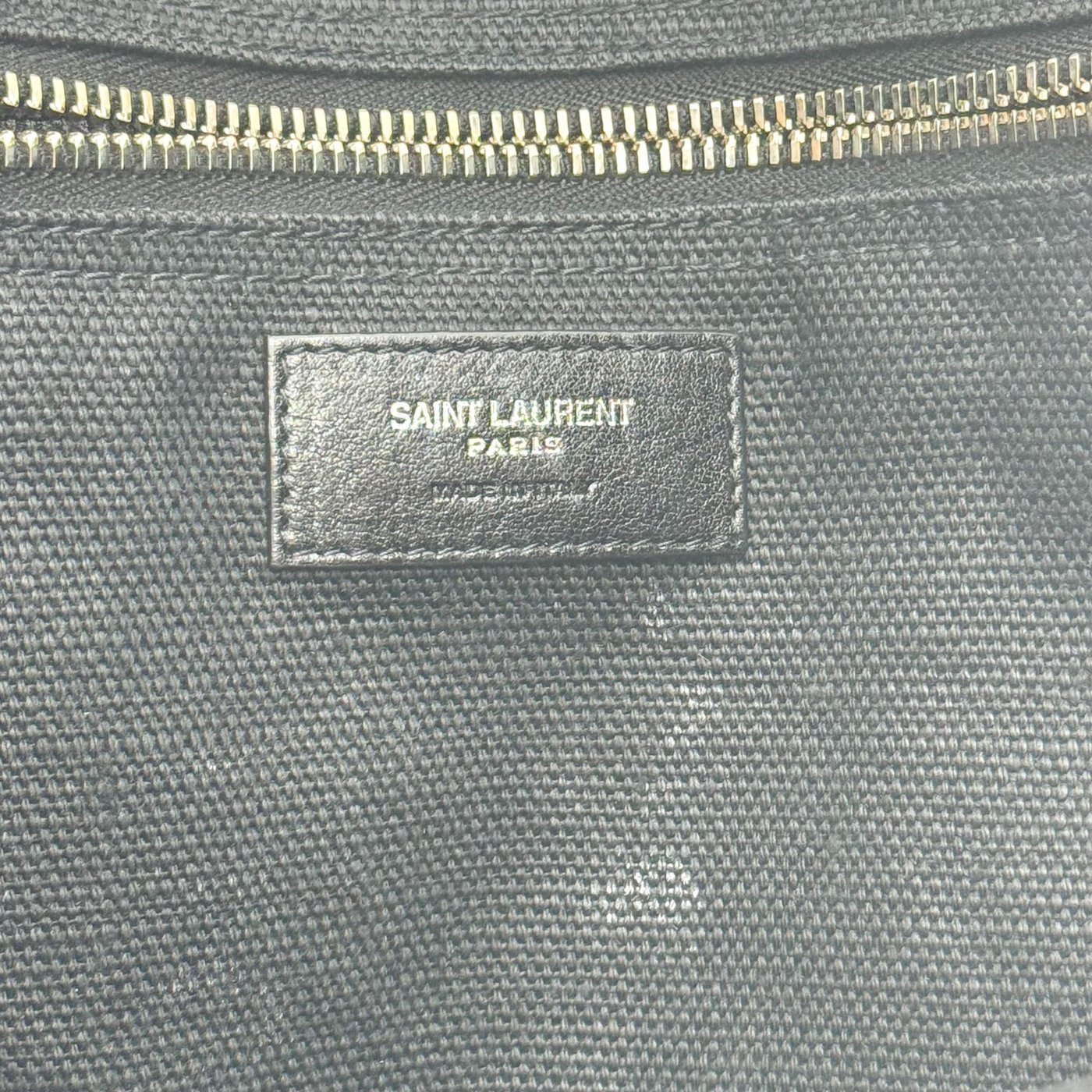 Saint Laurent Rive Gauche Shopper Canvas Tall