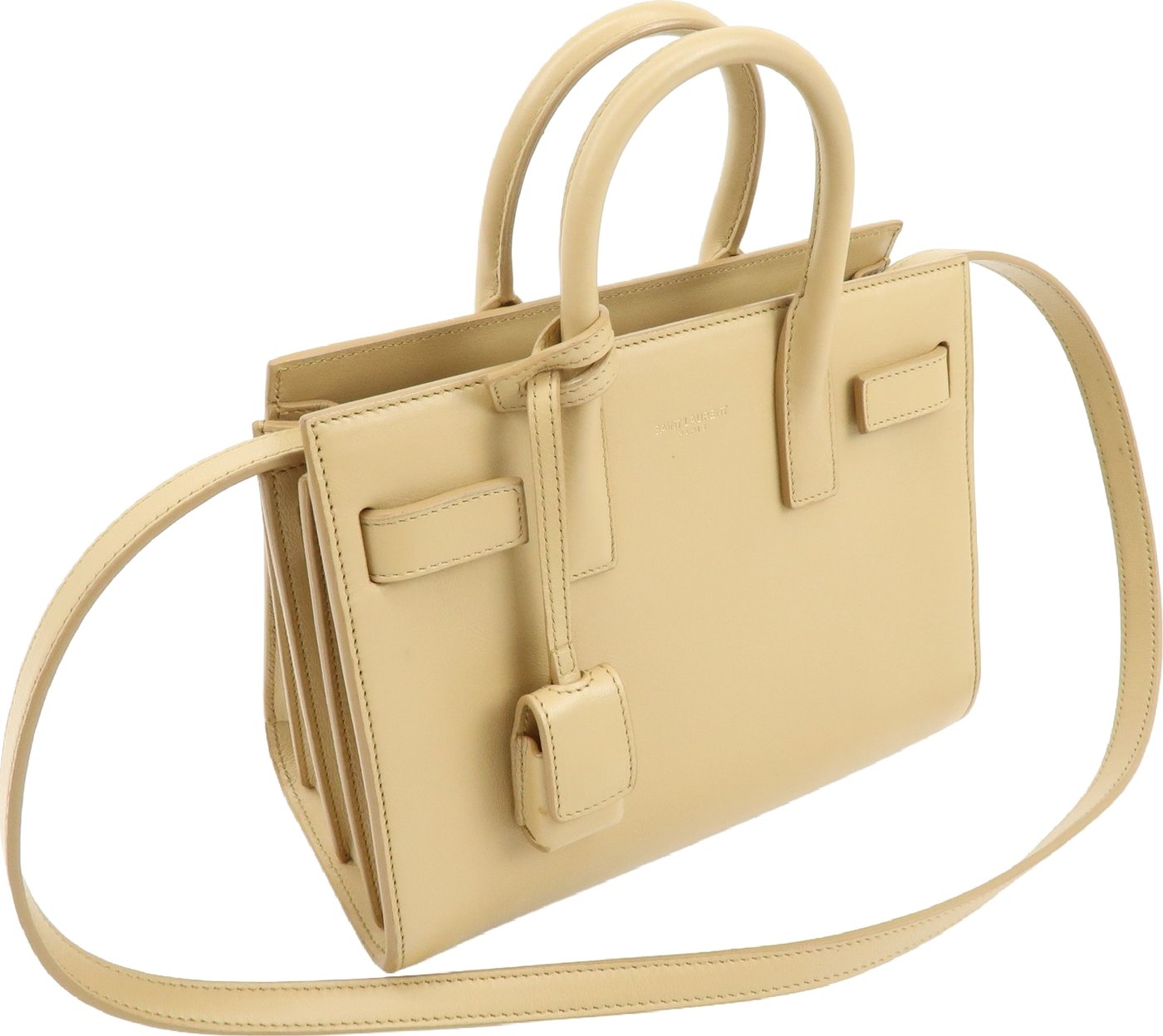 Saint Laurent Sac de Jour Leather Nano