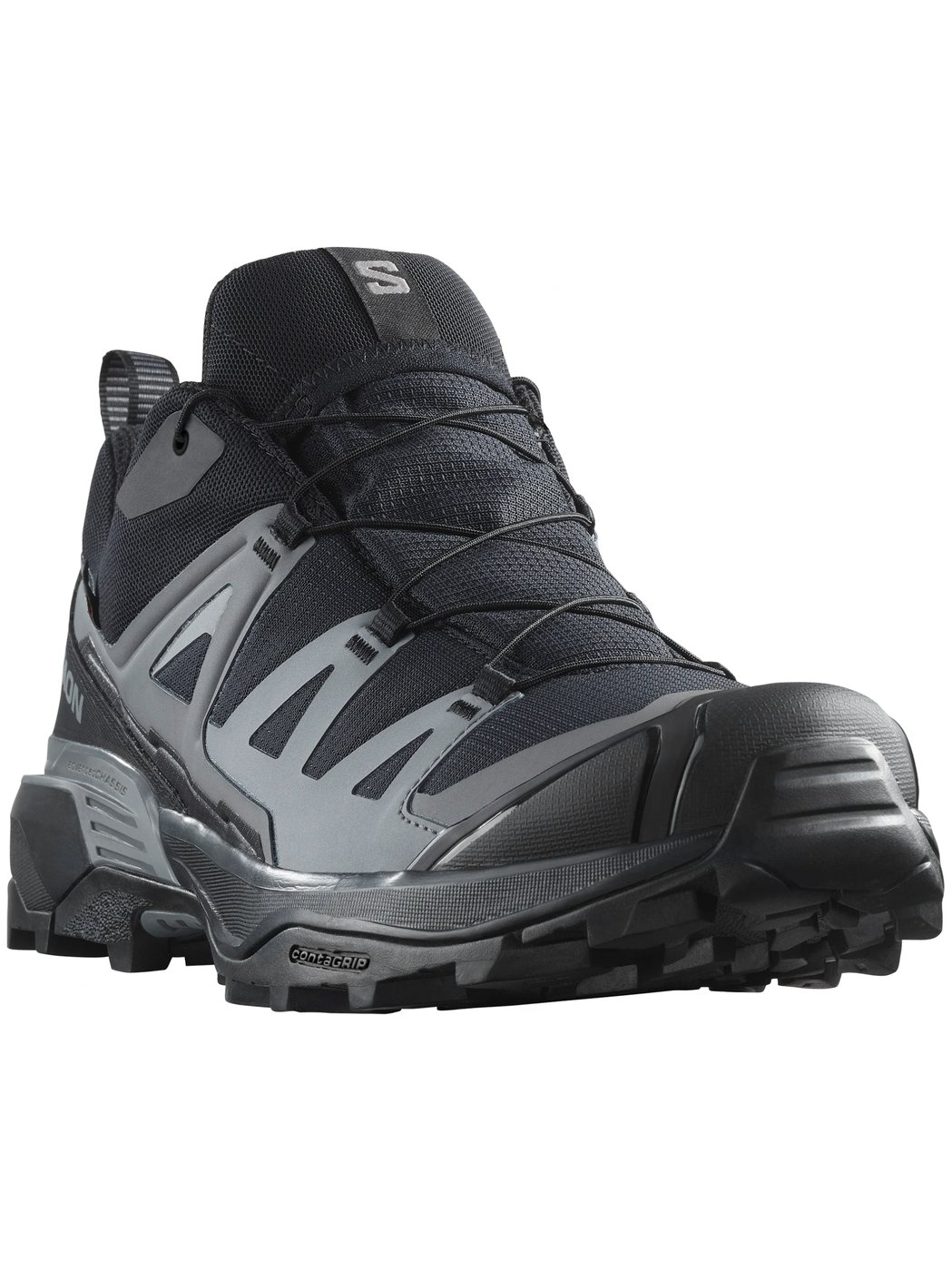 Rugged Trail Running Shoe With Breathable Mesh Upper