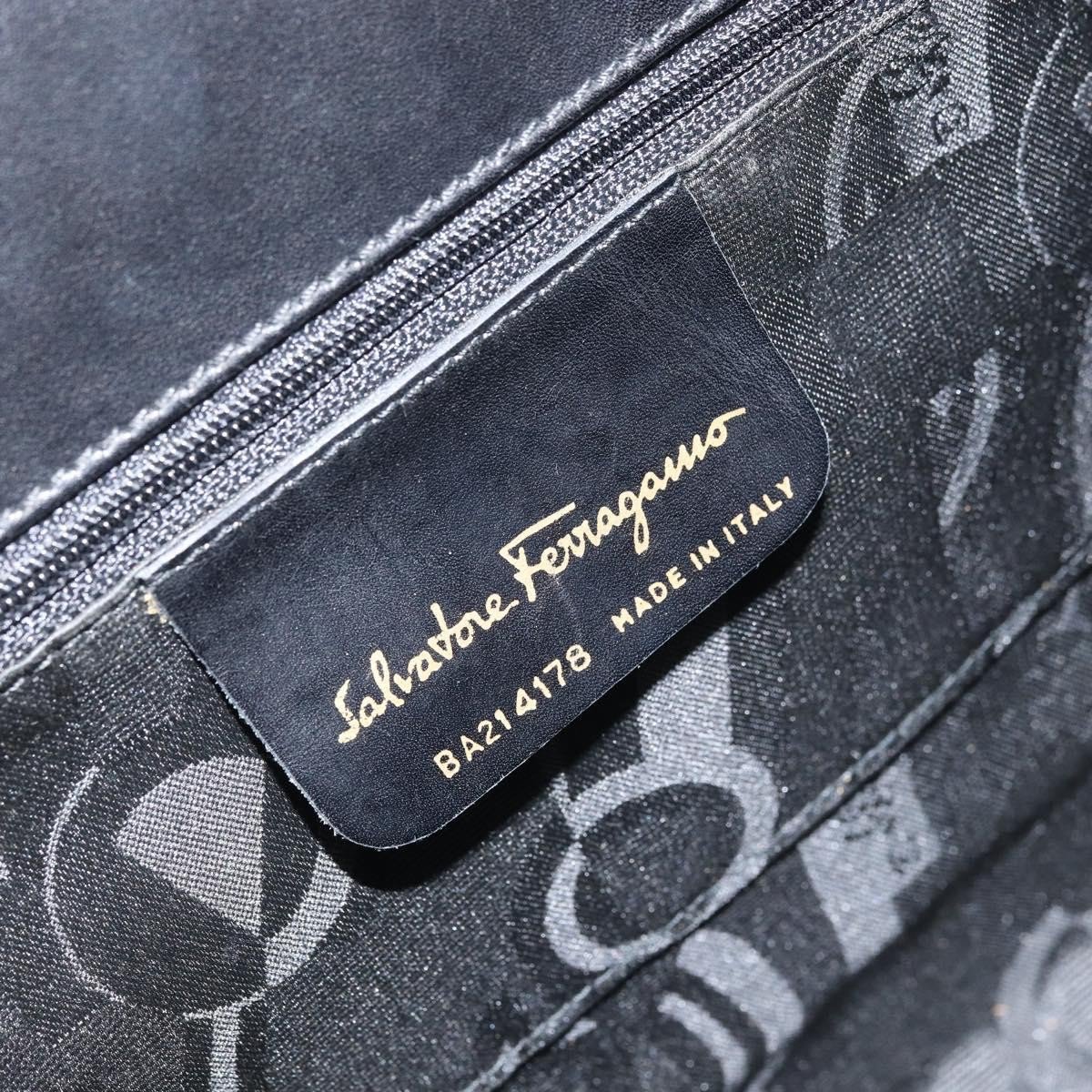 Salvatore Ferragamo Convertible Vara Bow Leather Small