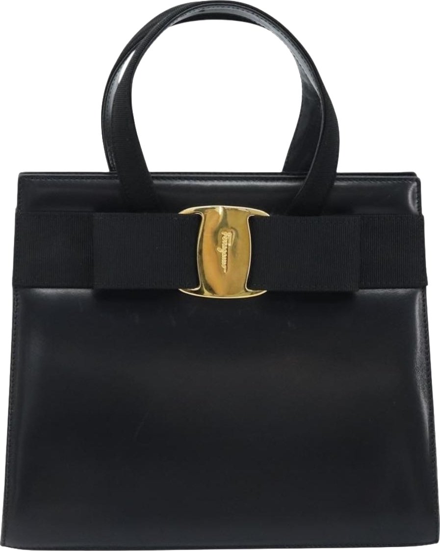 Salvatore Ferragamo Convertible Vara Bow Leather Small